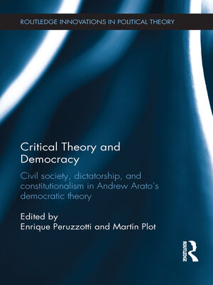 cover image of Critical Theory and Democracy